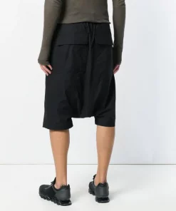 ( Nouvelle Collection ) Rick Owens Drop Crotch Shorts Homme -Rick Owens Soldes 12572771 11983977 600
