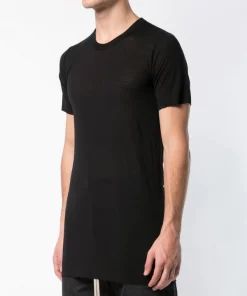 Rick Owens 09 BLACK T-shirt à Effet De Transparence Homme -Rick Owens Soldes 13517457 15989844 600