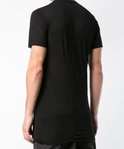Rick Owens 09 BLACK T-shirt à Effet De Transparence Homme -Rick Owens Soldes 13517457 15989845 600