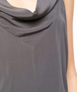 Rick Owens Top En Soie à Design Drapé BLUJAY -Rick Owens Soldes 13557172 16822940 600