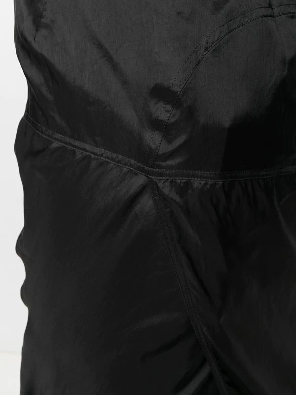 Rick Owens Jupe Longue Drapée BLACK 7 Rick Owens Jupe Longue Drapée BLACK – Image 5