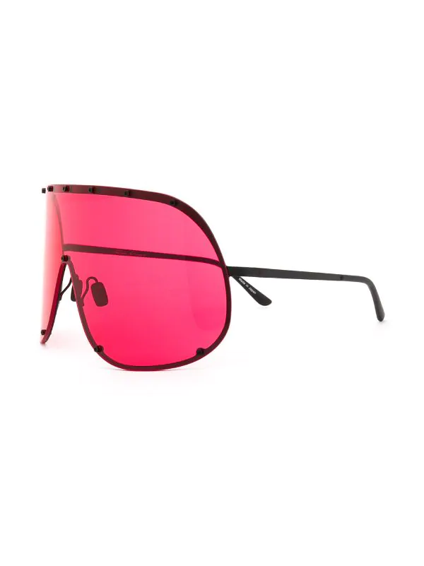 Rick Owens Lunettes De Soleil Ros Mask Femme 4 Rick Owens Lunettes De Soleil Ros Mask Femme â Image 2