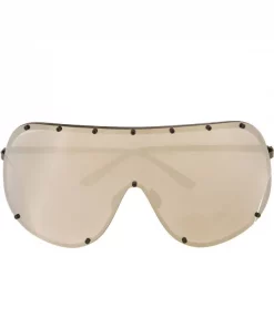 Rick Owens Lunettes De Soleil Ă Monture Aviateur Femme