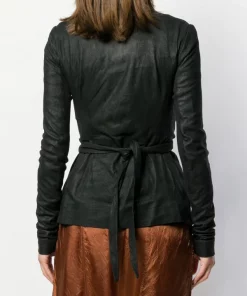 Rick Owens Veste Ajustée à Effet Portefeuille Femme -Rick Owens Soldes 14152531 20171347 600