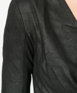 Rick Owens Veste Ajustée à Effet Portefeuille Femme -Rick Owens Soldes 14152531 20171349 600