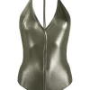 ( Nouvelle Collection ) Rick Owens Maillot De Bain à Dos-nu 84 BRONZE -Rick Owens Soldes 14203463 20311541 600