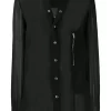 Rick Owens 09 BLACK Chemise Transparente à Boutons Pression Men Home -Rick Owens Soldes 14206727 20099075 600
