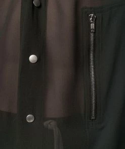 Rick Owens 09 BLACK Chemise Transparente à Boutons Pression Men Home -Rick Owens Soldes 14206727 20099079 600