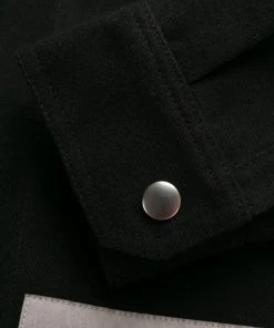 Rick Owens Chemise à Patch Logo Homme -Rick Owens Soldes 14229610 20473790 600