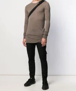 Rick Owens Top Long En Maille Fine 34 DUST -Rick Owens Soldes 14278132 20385941 600