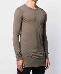 Rick Owens Top Long En Maille Fine 34 DUST -Rick Owens Soldes 14278132 20385956 600