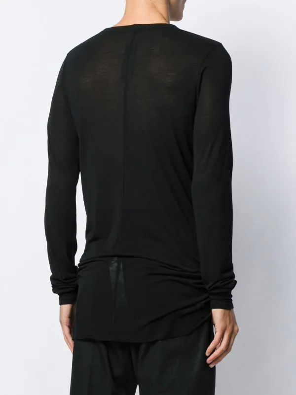 Rick Owens Pull Long Ajusté Homme 5 Rick Owens Pull Long Ajusté Homme – Image 4