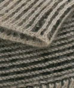 Rick Owens 9144 BLACK/BEIGE MEL. Pull Oversize En Maille Irrégulière Men Home -Rick Owens Soldes 14330691 20506783 600