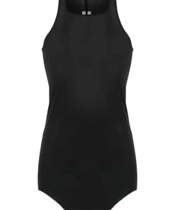 Rick Owens 09 BLACK Débardeur Ajusté Femme
