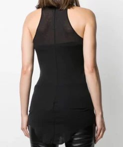 Rick Owens 09 BLACK Débardeur Ajusté Femme -Rick Owens Soldes 14785569 23876739 600