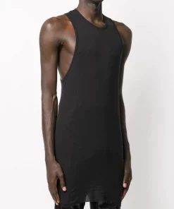 Rick Owens Débardeur Slim Long 09 BLACK -Rick Owens Soldes 14785616 23704990 600