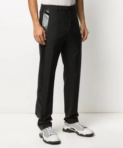 Rick Owens Pantalon Droit Astaires 09 BLACK -Rick Owens Soldes 14813542 24113248 600