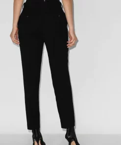 Rick Owens 09 BLACK Pantalon Austin Fuselé Femme -Rick Owens Soldes 14818510 27834951 600