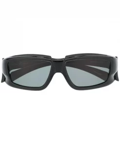 ( Nouvelle Collection ) Rick Owens Lunettes De Soleil Ă Monture Rectangulaire Femme