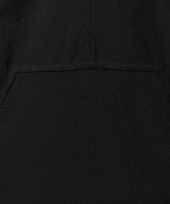 Rick Owens 09 BLACK Robe Mi-longue à Col V Femme 13 Rick Owens 09 BLACK Robe Mi-longue à Col V Femme -Rick Owens Soldes 14896737 24450441 600