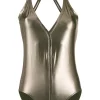 Rick Owens 84 GOLD Maillot De Bain à Effet Métallisé Femme 2 Rick Owens 84 GOLD Maillot De Bain à Effet Métallisé Femme -Rick Owens Soldes 14902880 24338769 600