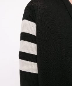 Rick Owens BLK DUST PEARL Veste à Détails Contrastants Femme -Rick Owens Soldes 14914400 24542522 600