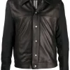 Rick Owens Veste Courte En Cuir 09 BLACK -Rick Owens Soldes 14932209 24495248 600
