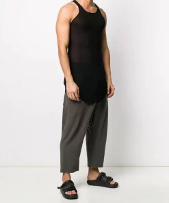 Rick Owens Débardeur à Coupe Longue 09 BLACK -Rick Owens Soldes 15046542 25259853 600