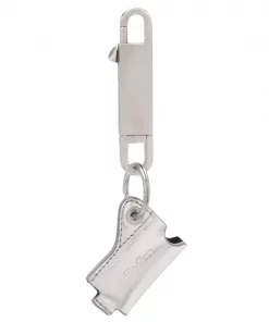 Rick Owens Porte-clés à Détail De Pochette 18 SILVER