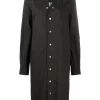 Rick Owens Robe-chemise à Boutons Pression Femme