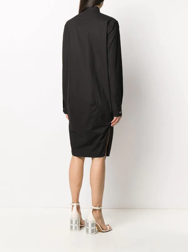 Rick Owens Robe-chemise à Boutons Pression Femme 6 Rick Owens Robe-chemise à Boutons Pression Femme – Image 4
