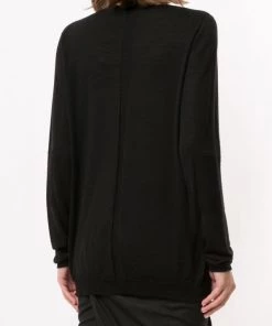 Rick Owens 09 Top En Maille Fine à Col V Femme -Rick Owens Soldes 15532291 27906308 600