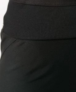 Rick Owens 09 BLACK Jupe Longue En Maille Nervurée Femme -Rick Owens Soldes 15560853 27989039 600