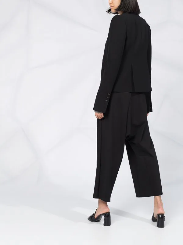 Rick Owens 09 BLACK Blazer Droit Classique Femme 8 Rick Owens 09 BLACK Blazer Droit Classique Femme – Image 6