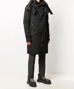 Rick Owens Manteau Long à Col Italien Femme -Rick Owens Soldes 15597348 28223662 600