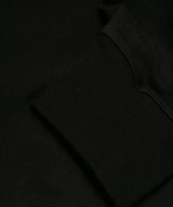 Rick Owens Veste à Fermeture Zippée Décalée 09 BLACK -Rick Owens Soldes 15615147 28322378 600
