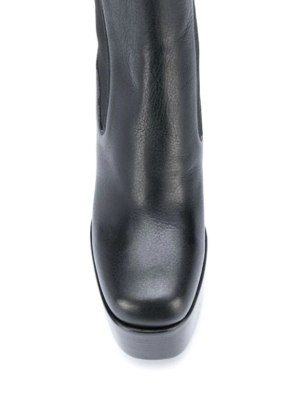 Rick Owens Bottines à Semelle à Plateforme Femme 5 Rick Owens Bottines à Semelle à Plateforme Femme – Image 4
