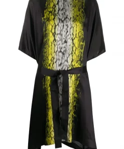 Rick Owens Robe Imprimée Mi-longue Femme