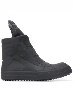 Rick Owens 99 BLACK Bottines Performa Geobasket Homme