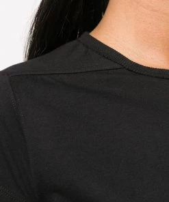 Rick Owens 09 BLACK T-shirt Classique Femme -Rick Owens Soldes 15660160 28867119 600