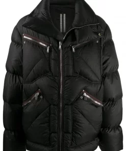 Rick Owens Doudoune à Fermeture Zippée Homme