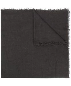 Rick Owens écharpe à Bords Francs 78 DARK DUST