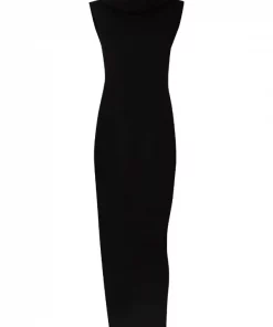 Rick Owens Robe Mi-longue à Design Sans Manches Femme