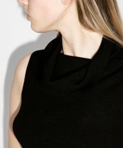 Rick Owens Robe Mi-longue à Design Sans Manches Femme -Rick Owens Soldes 15729901 32408278 600