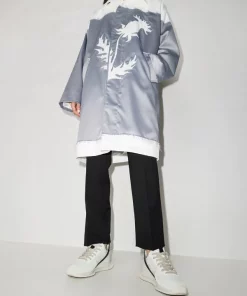 Rick Owens Baskets En Cuir 81961 DIRTY WHITE/BLACK/OYSTER -Rick Owens Soldes 15745560 32135203 600