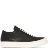 Rick Owens 911 BLACK Baskets Bumper En Cuir Femme -Rick Owens Soldes 15745584 31796424 600