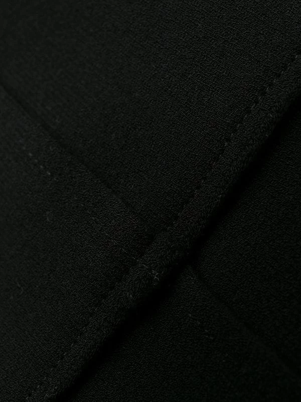 Rick Owens Robe Fendue à Col V 09 BLACK 8 Rick Owens Robe Fendue à Col V 09 BLACK – Image 6