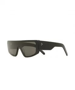 Rick Owens Lunettes De Soleil à Monture Oversize 0909 BLK TEMPLE/BLK LENS -Rick Owens Soldes 15839491 29341572 600