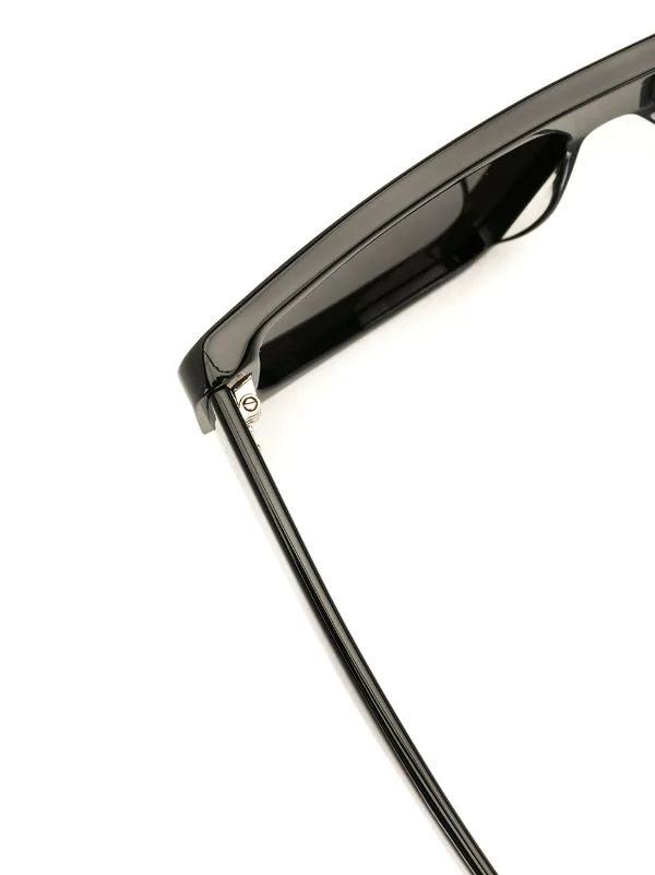 Rick Owens Lunettes De Soleil à Effet Miroir Homme 5 Rick Owens Lunettes De Soleil à Effet Miroir Homme – Image 3