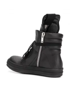 Rick Owens Baskets Montantes Geobasket Homme -Rick Owens Soldes 15867966 29504958 600